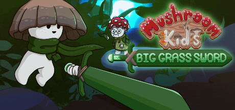 Mushroom Kid's Big Grass Sword