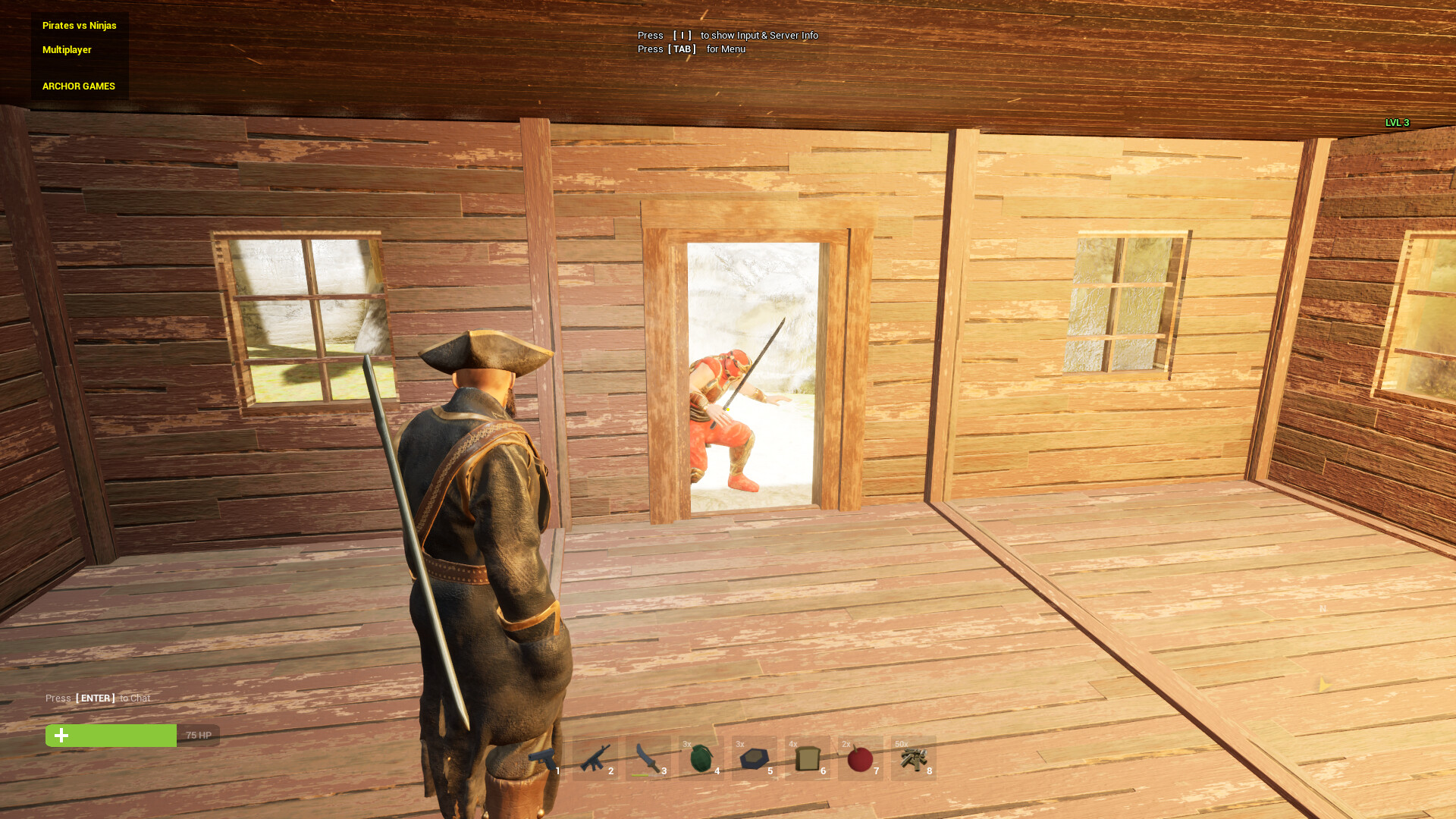 Pirates vs Ninjas screenshot 1