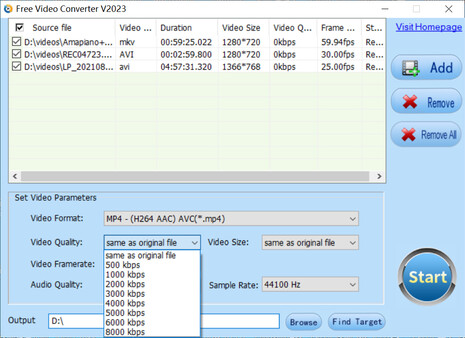 Free Video Converter game for windows Pc 1