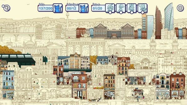 Hidden Cats in Berlin game for Linux 1
