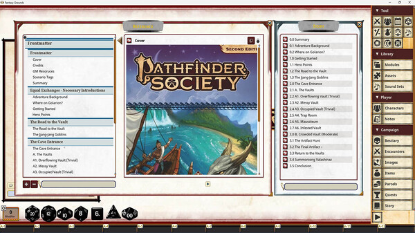 Fantasy Grounds - Pathfinder Society Scenario #5-04: Equal Exchanges - Necessary Introductions for steam