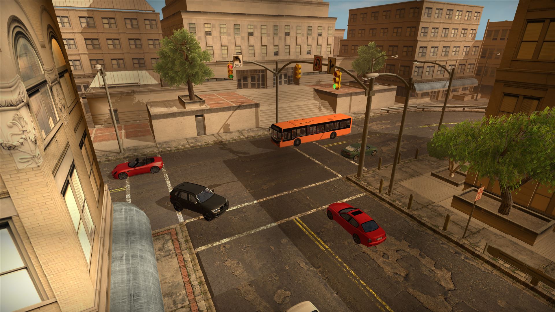 Download City Driving School Car Games android on PC