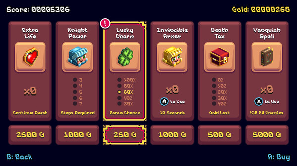 Скриншот из Knights of the Rogue Dungeon