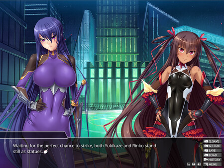 Taimanin Yukikaze game for windows Pc 1