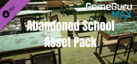 GameGuru MAX Wasteland Asset Pack - Abandoned School banner image