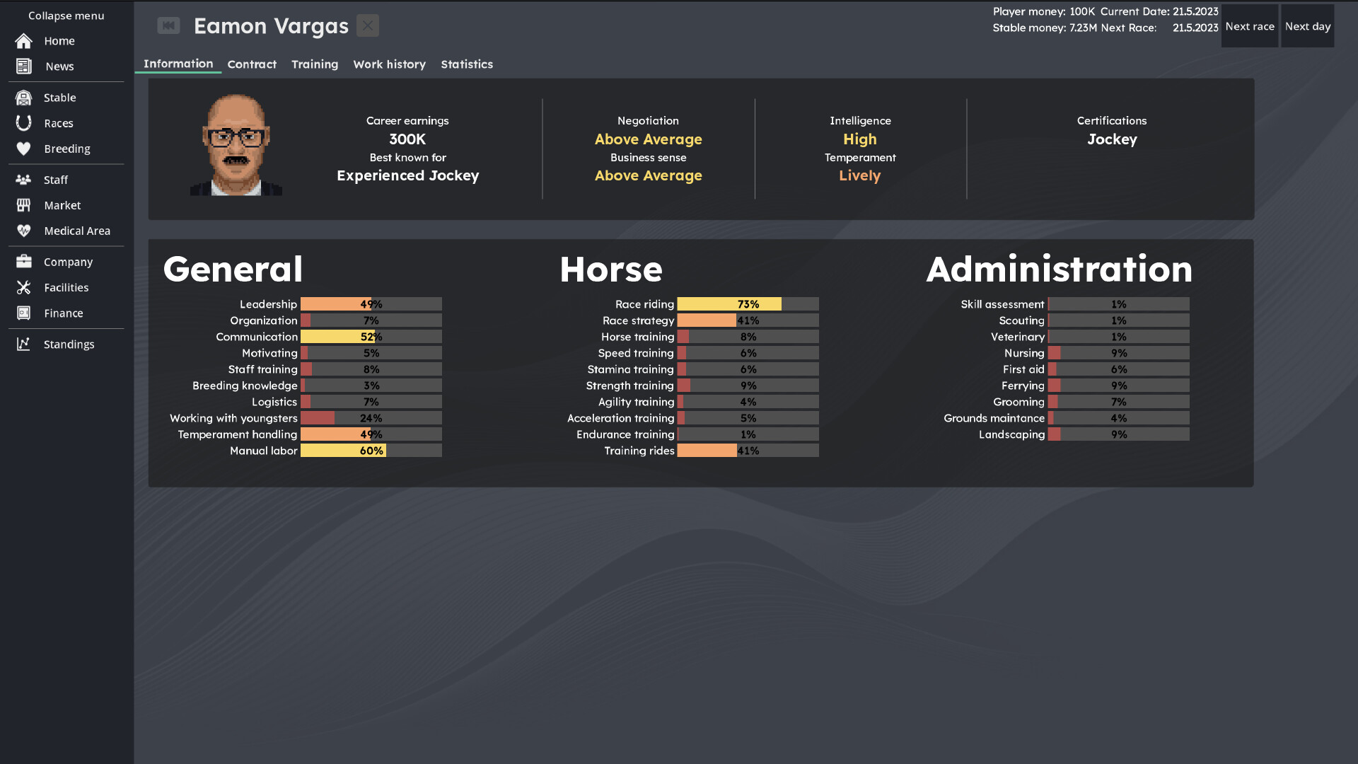 Horse Racing Manager #6
