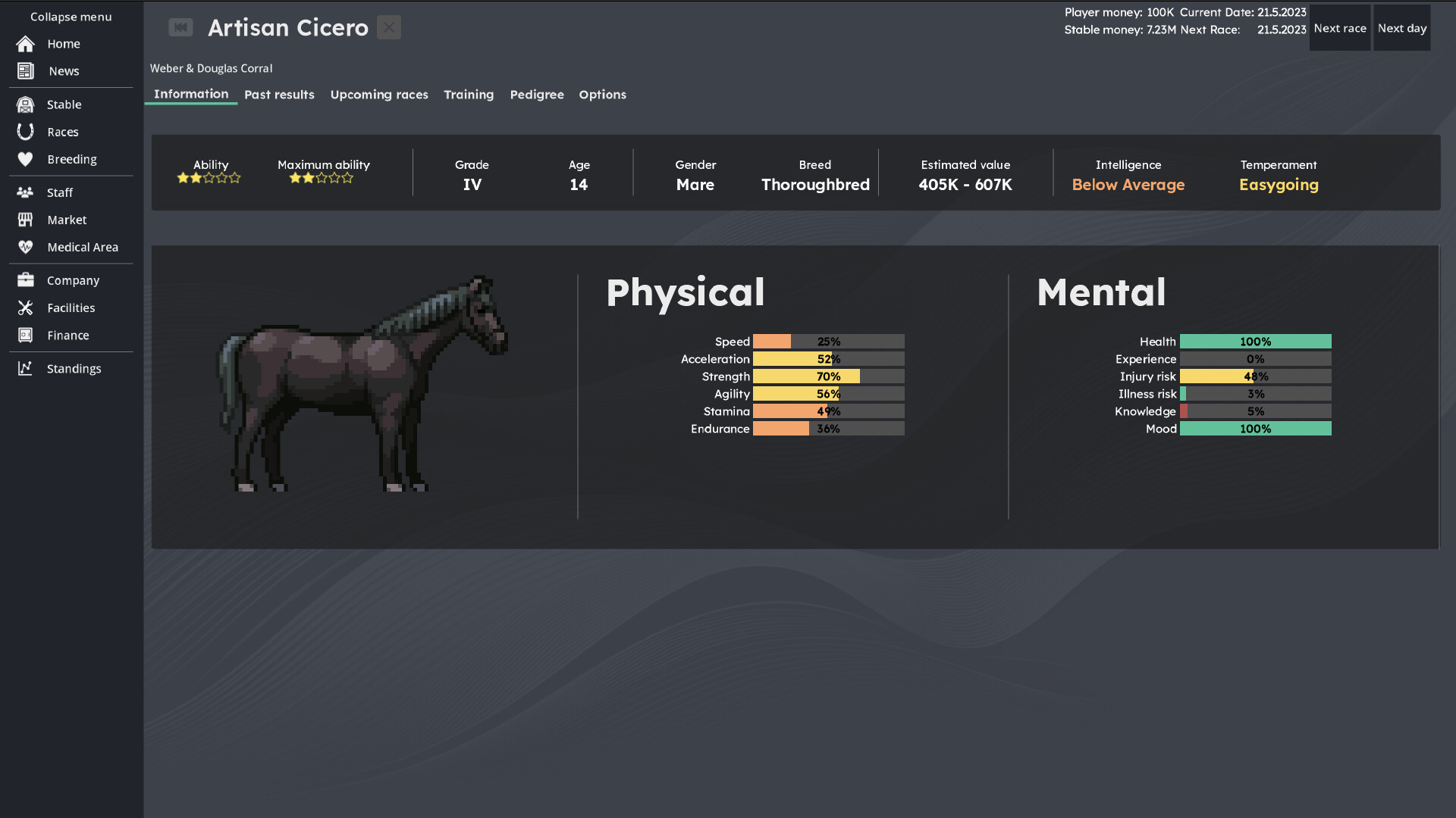 Horse Racing Manager #2