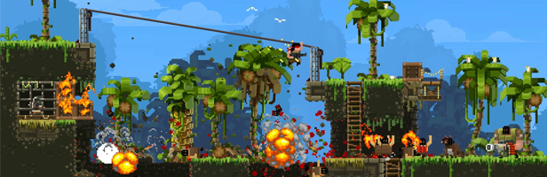 Pode rodar o jogo Broforce?