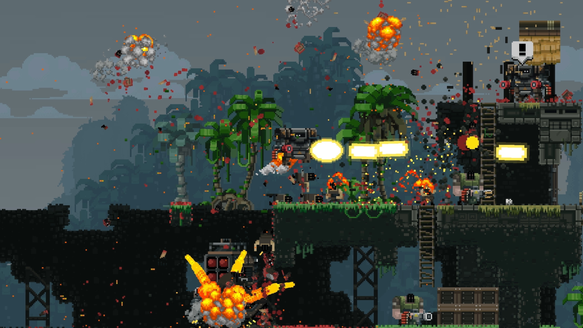 Pode rodar o jogo Broforce?