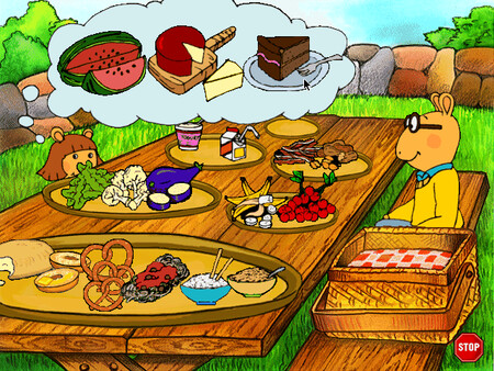 D.W. The Picky Eater game for Linux 1
