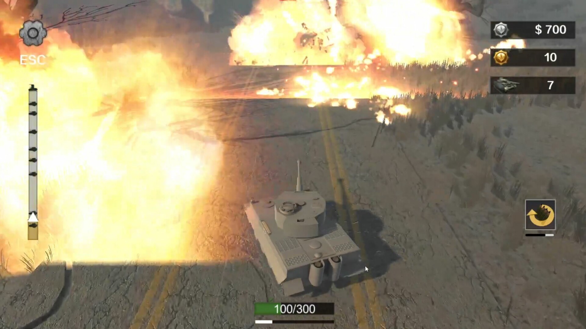 The Last of the Summer Tank screenshot 1