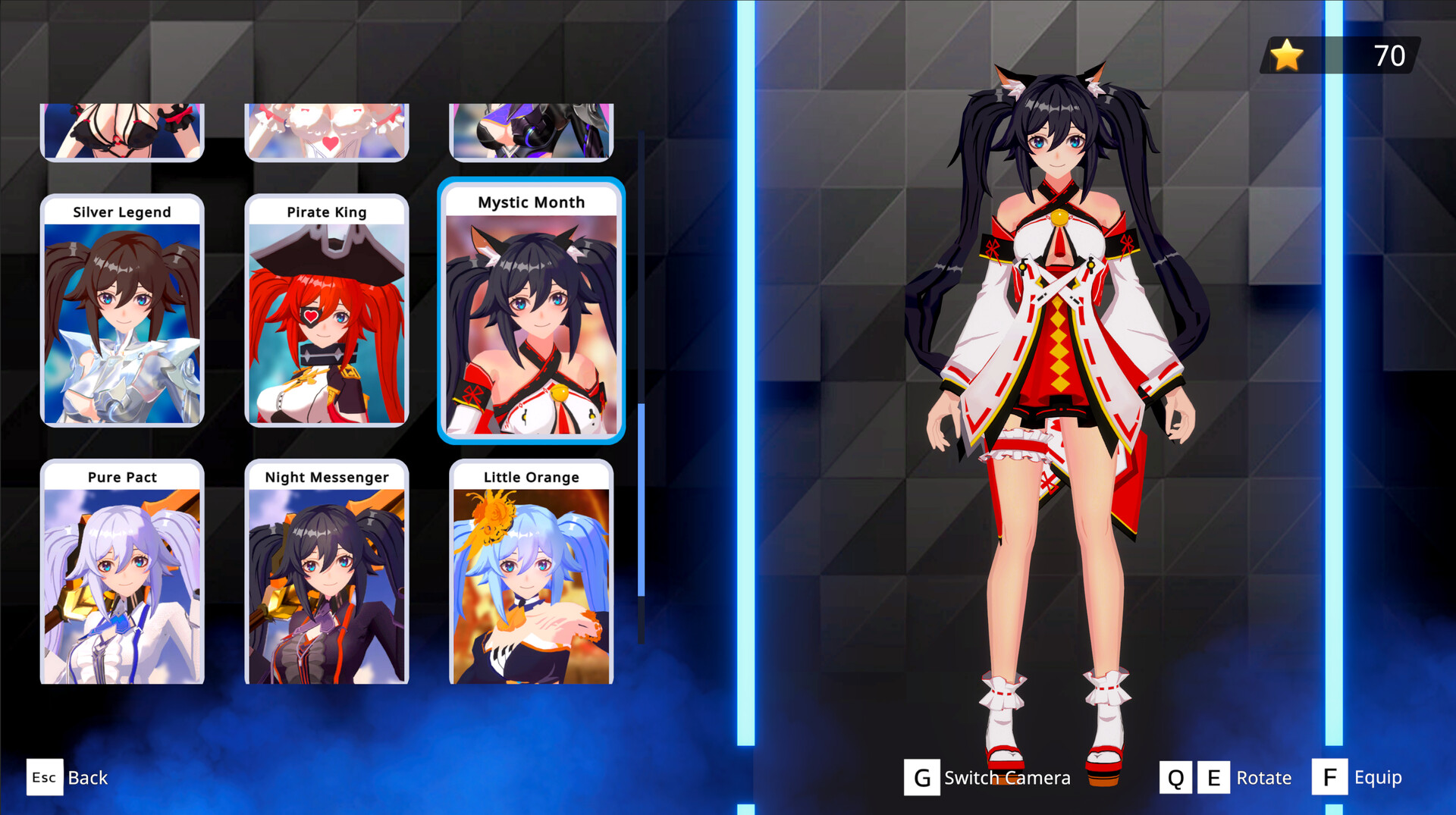 Apex Heroines - Mystic Month 神无月 screenshot screenshot 0