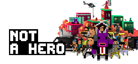 Steam header art for NOT A HERO