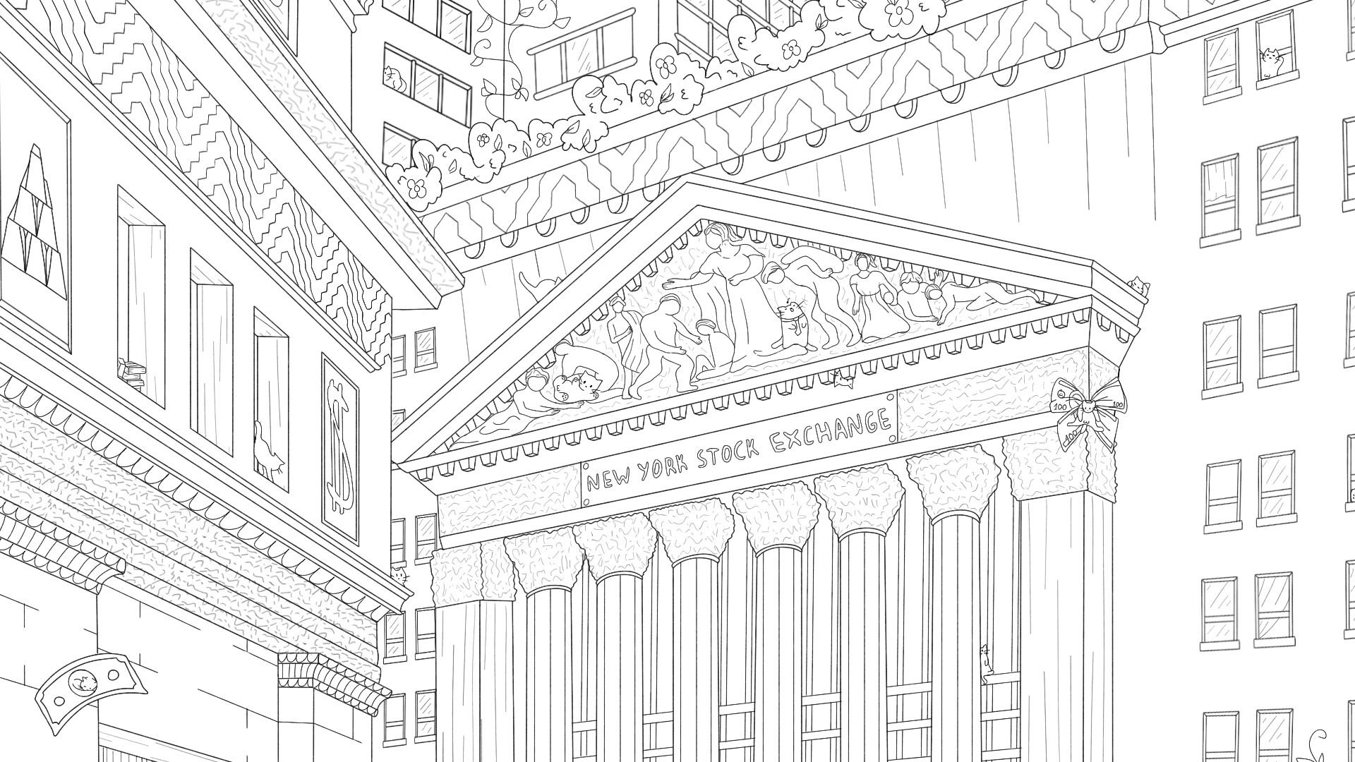 100 Capitalist Cats #11