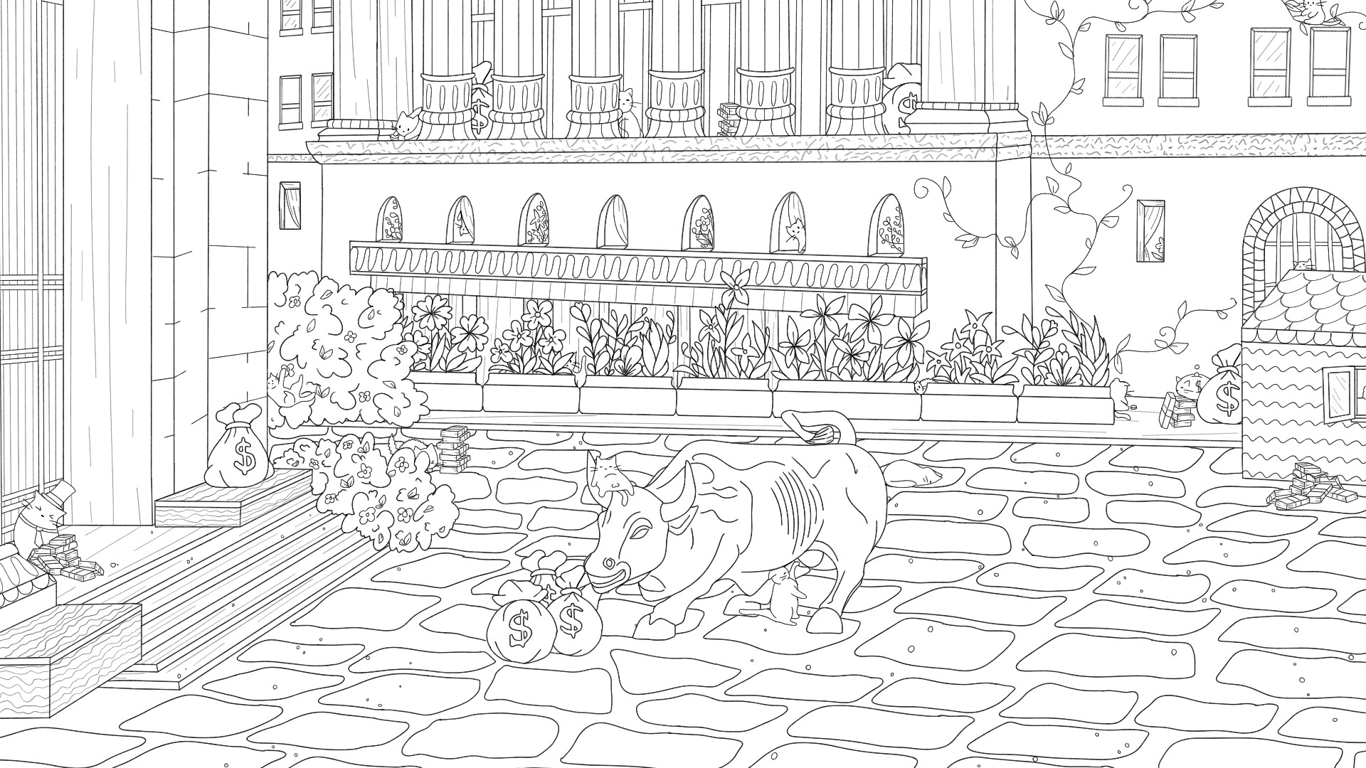 100 Capitalist Cats #3