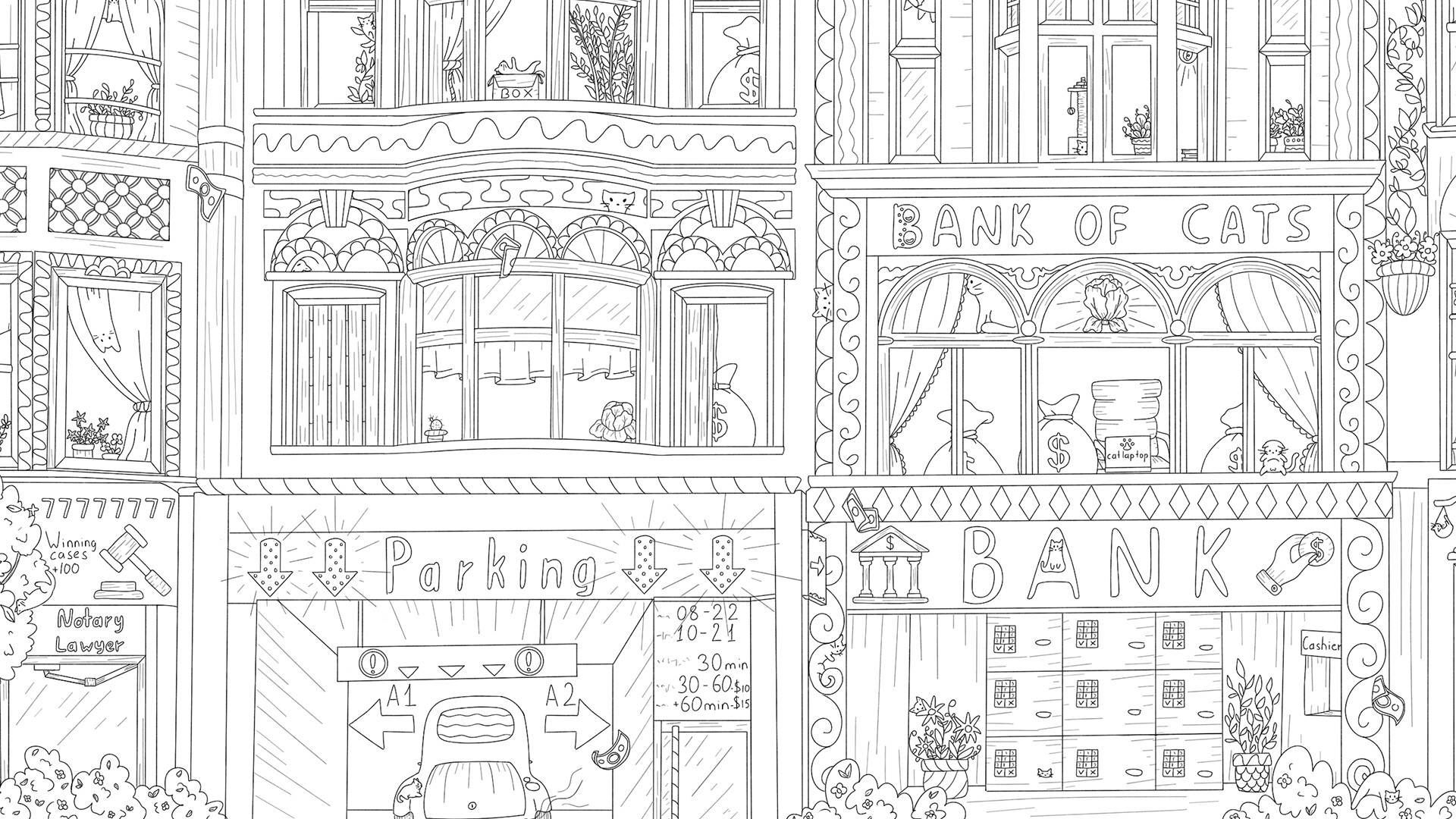 100 Capitalist Cats #9