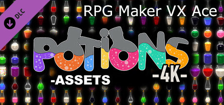 RPG Maker VX Ace - Potions Asset Pack 4K