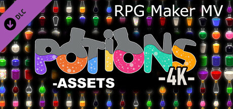 RPG Maker MV - Potions Asset Pack 4K