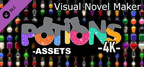 Visual Novel Maker - Potions Asset Pack 4K