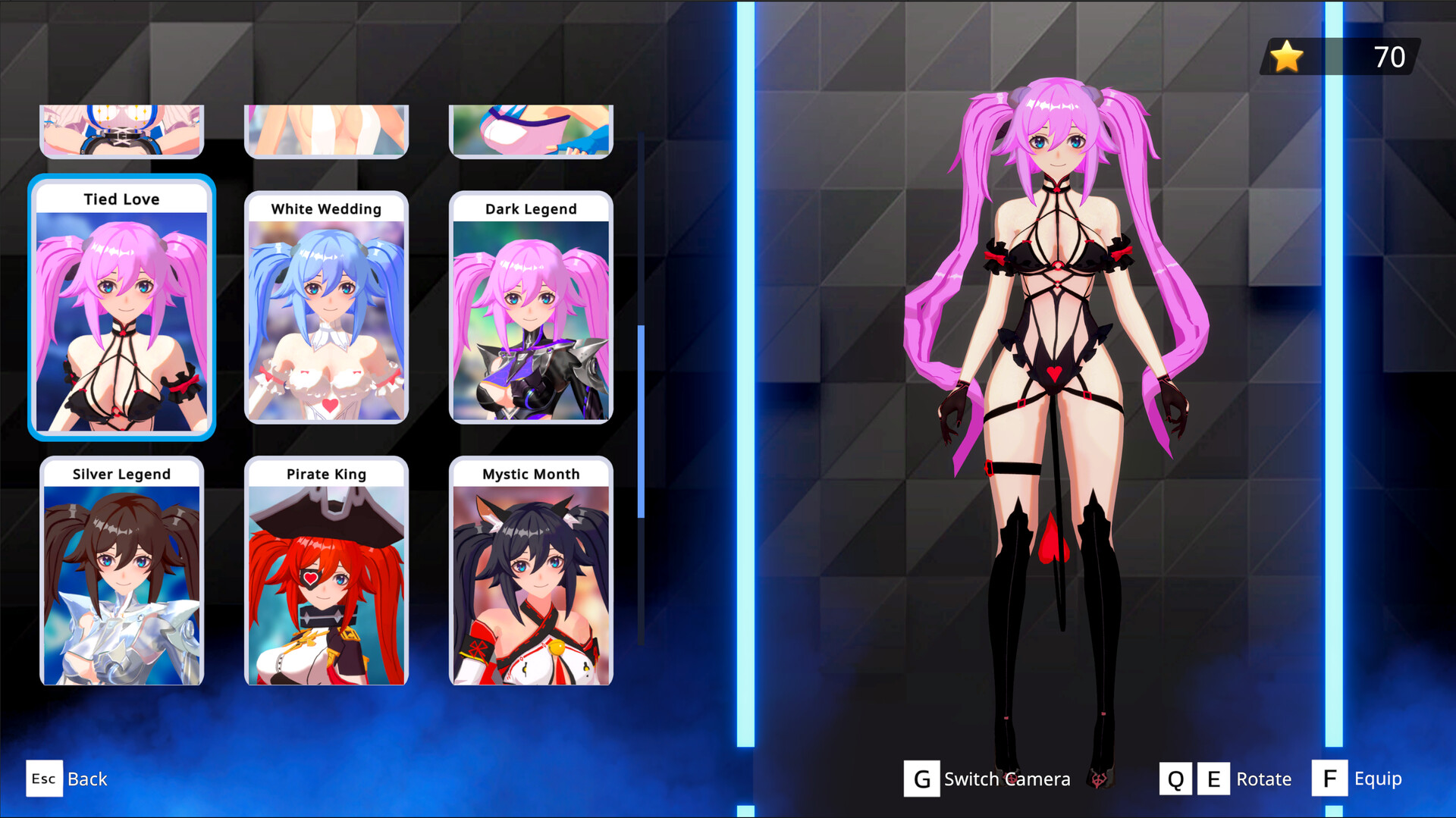 Apex Heroines - Tied Love 结绳束爱 screenshot screenshot 0