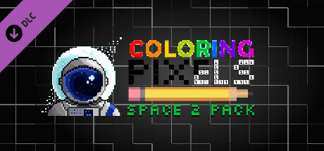 Coloring Pixels - Space 2 Pack