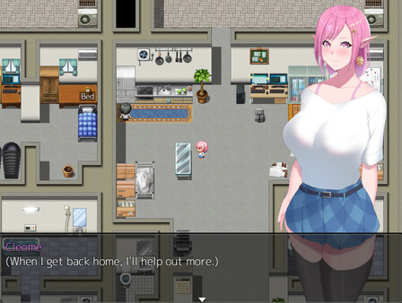 Скриншот из Modern Pink Elf RPG