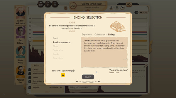 Writer's Rush game for windows Pc 1