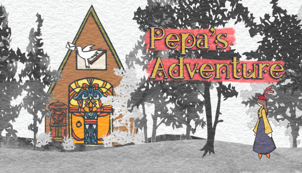 切り絵ポイント&クリック絵本 【Pepa's Adventure】Steamにて公開しました！