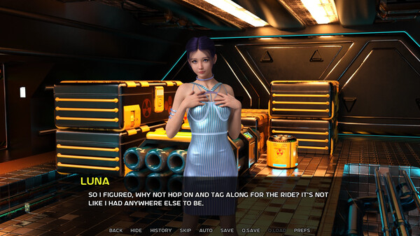 Скриншот из Love in the Crimson Void