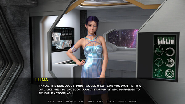 Скриншот из Love in the Crimson Void