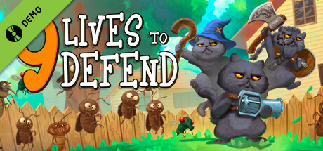 9 lives to defend Demo banner