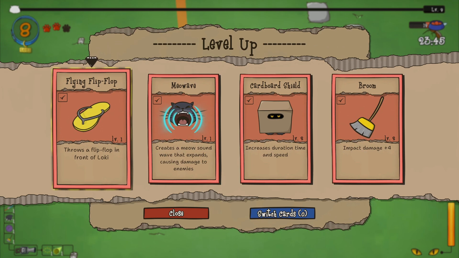 9 lives to defend Demo #2