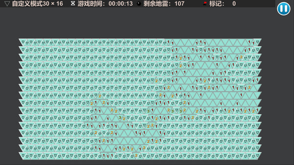 minesweeper- Triangle