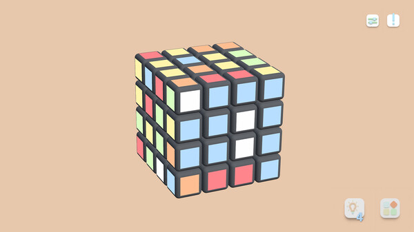 Скриншот из CubeCubeRubik