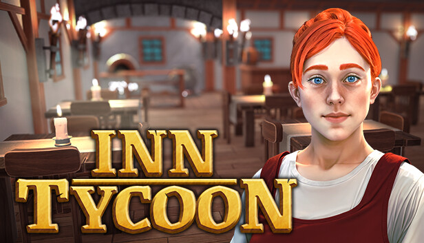Imagen de la cápsula de "Inn Tycoon" que utilizó RoboStreamer para las transmisiones en Steam