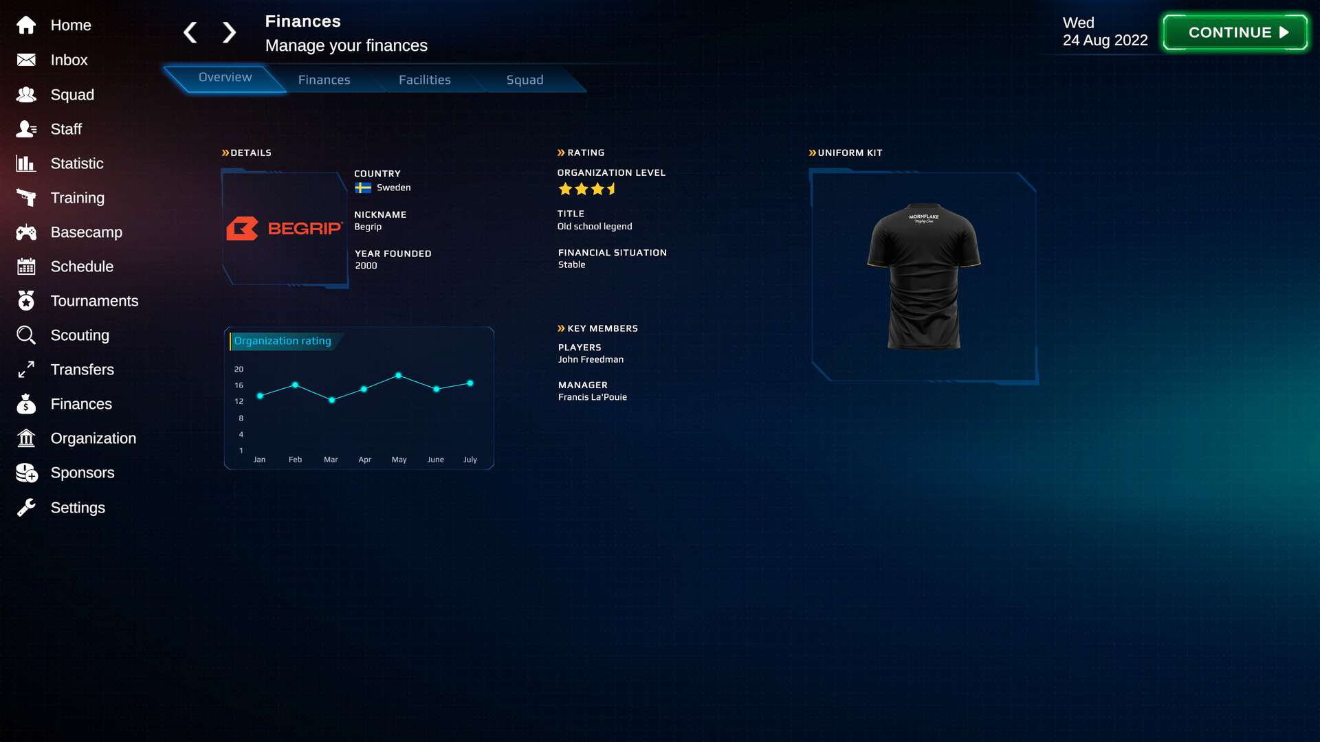 screenshot of Esports Manager 2024 8