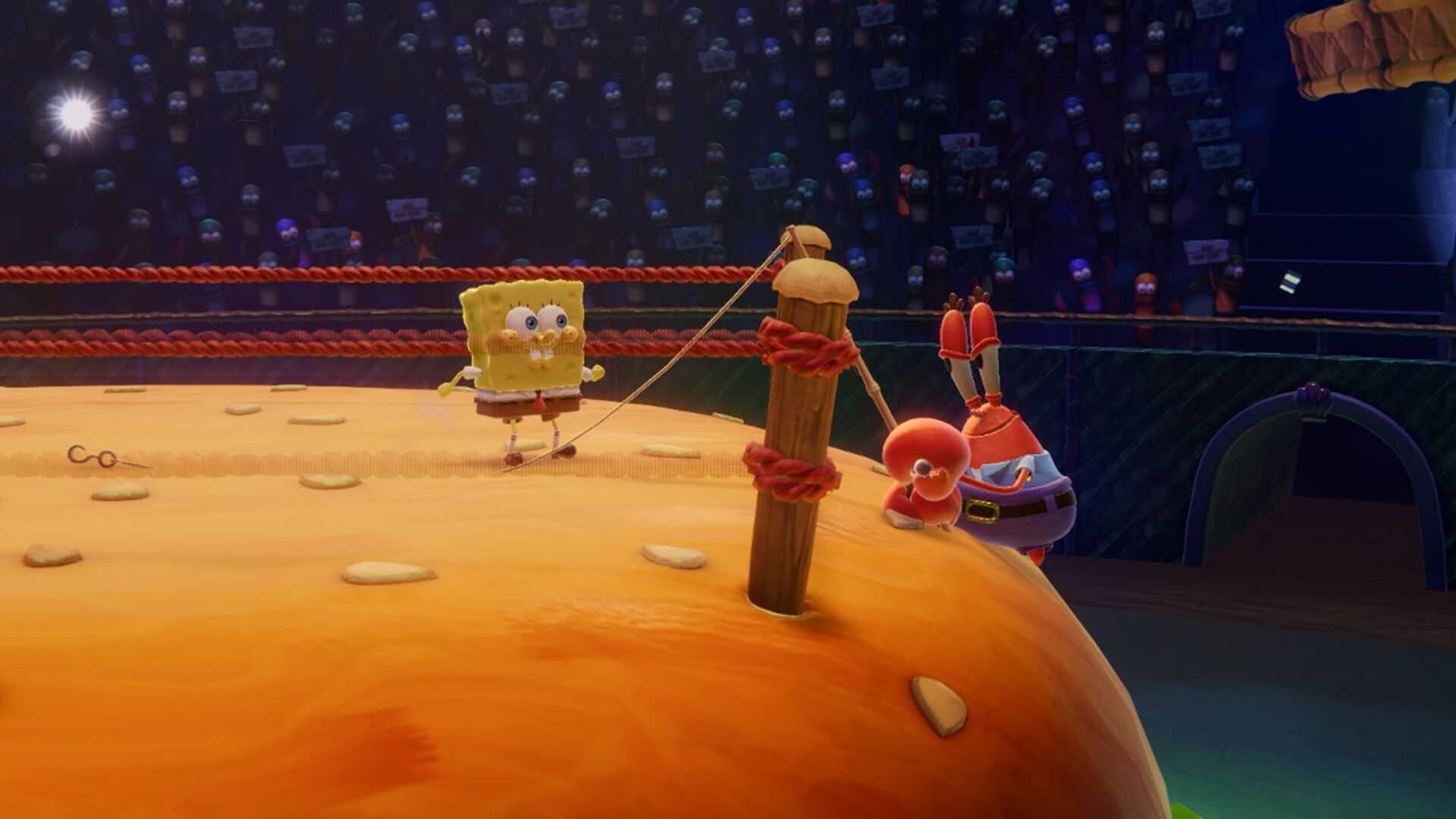MIA 2 Spongebob Squarepants Mr. Krabs Crab Soft Sports Bra Yoga