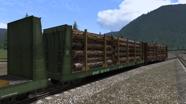 BNSF Wagon Pack Add-On for steam