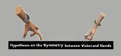 Hypotheses on the Symmetry between Vision and Hands steam charts