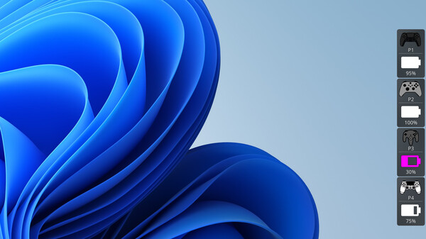 PlayStatus - Game Controller Battery Overlay game for Linux 1