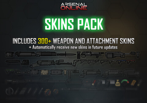 Arsenal Online: Skins Pack