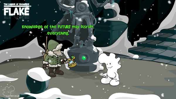 Скриншот из FLAKE The Legend of Snowblind
