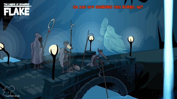 Скриншот из FLAKE The Legend of Snowblind