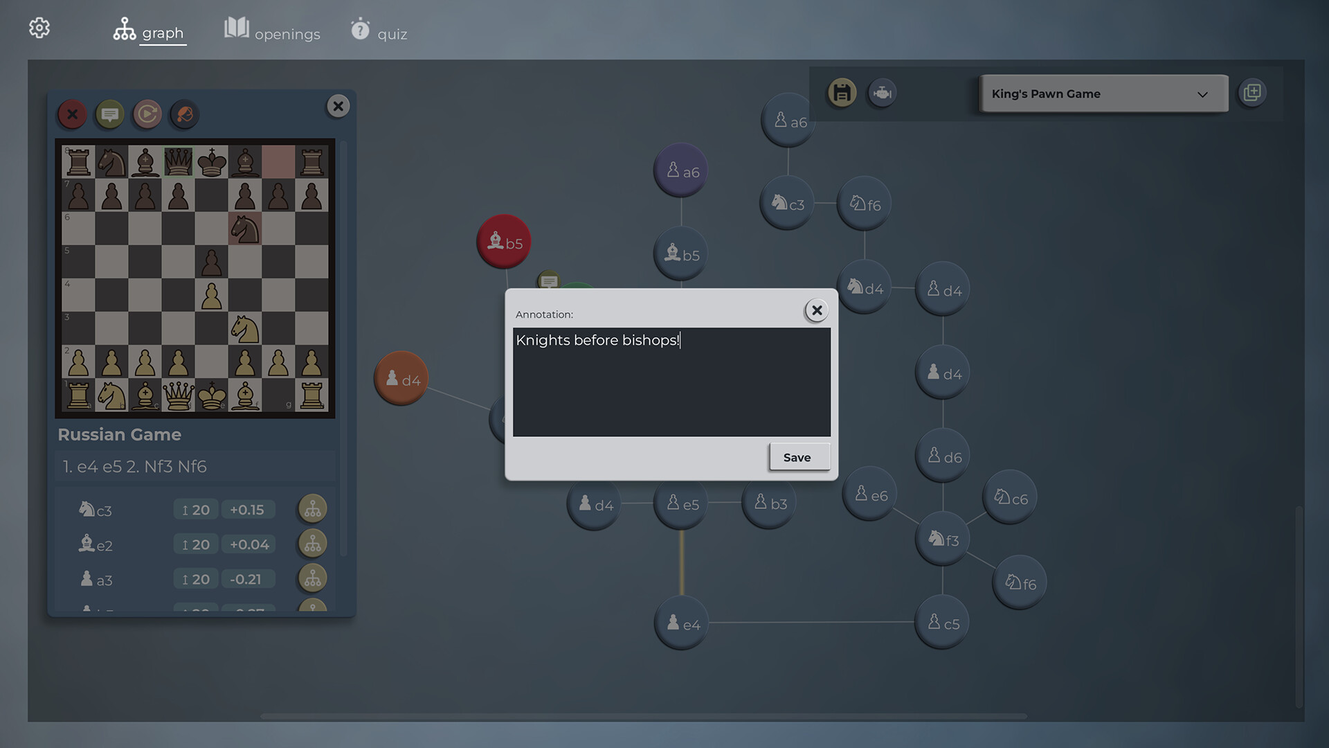 Chess Opening Repertoire Builder #3