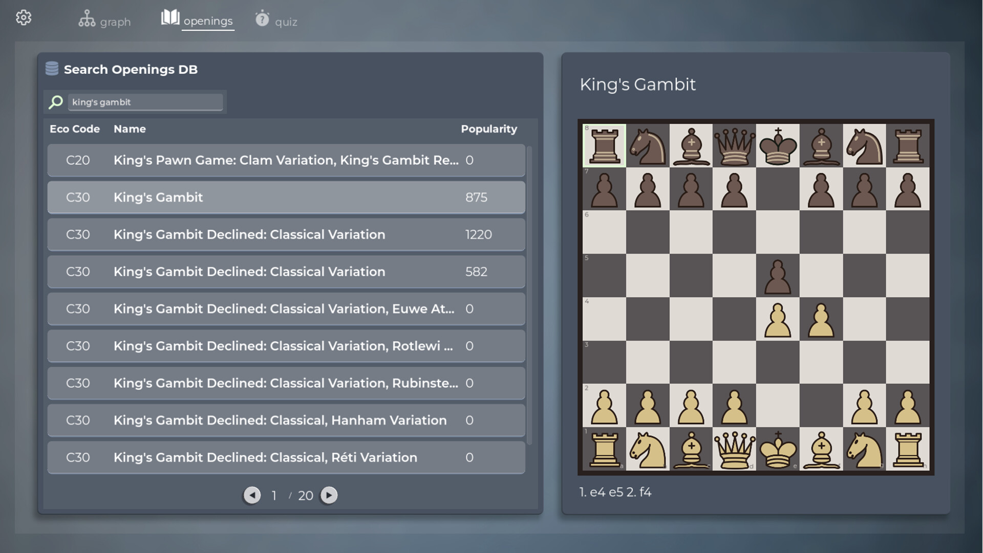 Chess Opening Repertoire Builder #4