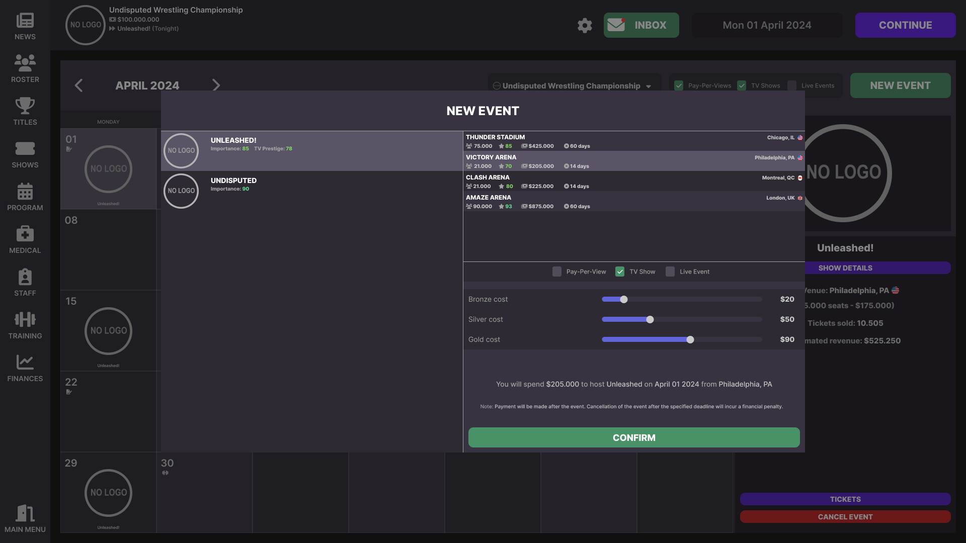 Wrestling Manager 2024 #5