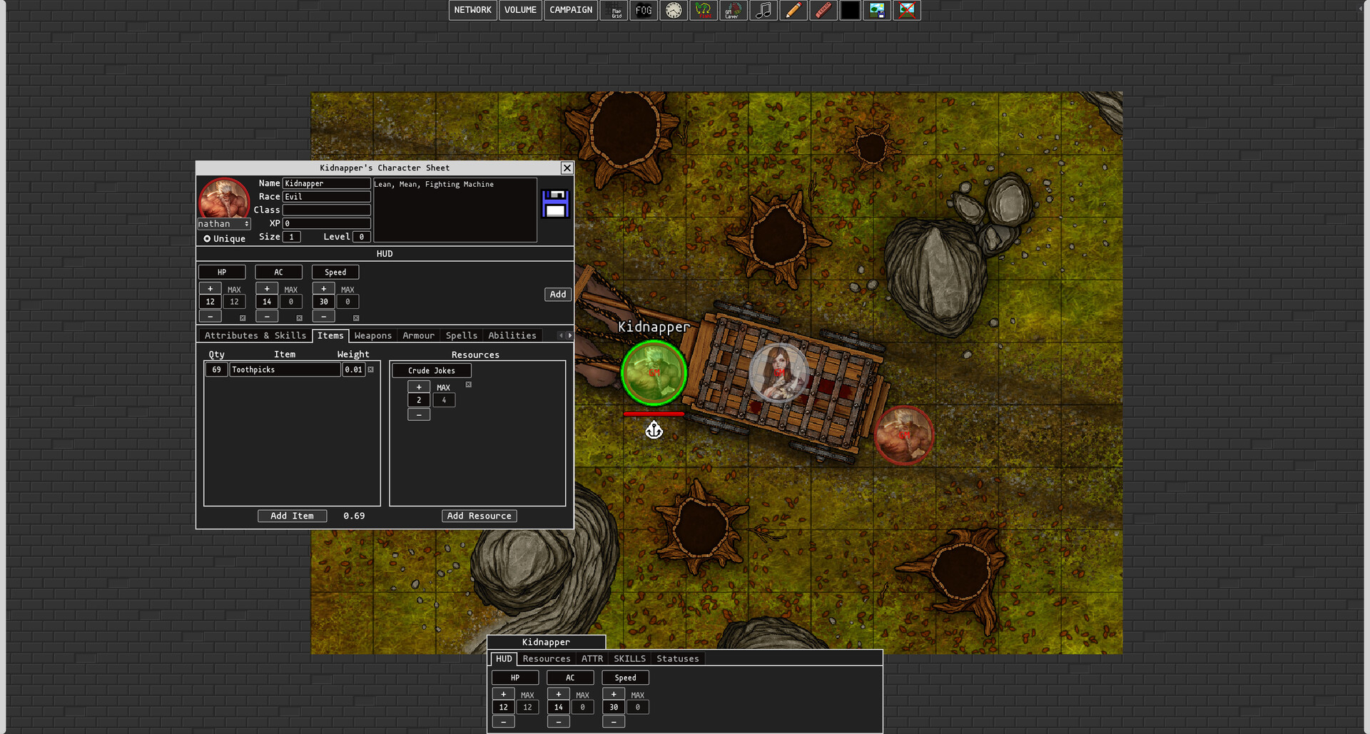 Gothic Virtual Tabletop #3