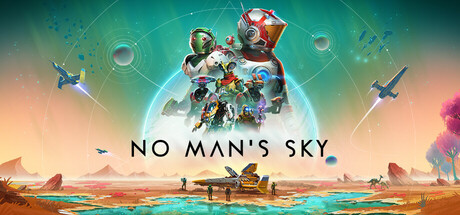 Steam header art for No Man's Sky