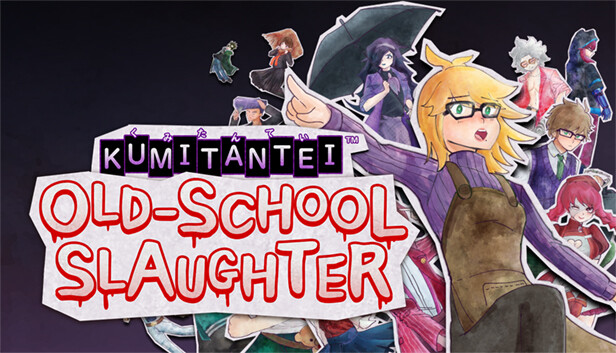 Imagen de la cápsula de "Kumitantei: Old-School Slaughter" que utilizó RoboStreamer para las transmisiones en Steam