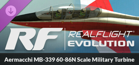 RealFlight Evolution - Hangar 9 Aermacchi MB-339 60-86N Scale Military Turbine banner image